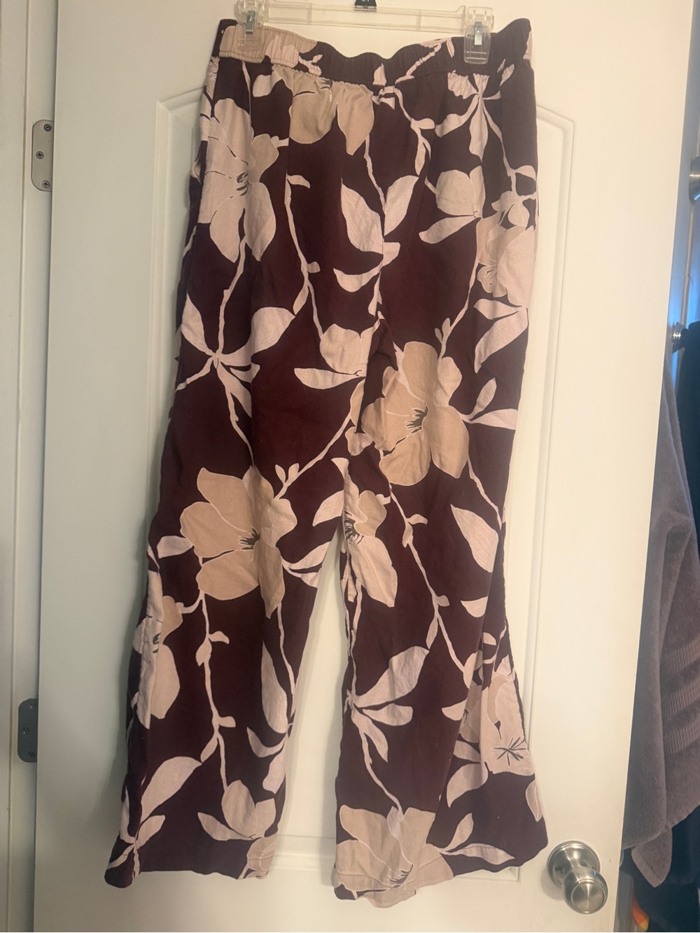 Floral linen pants - Picture 6 of 8